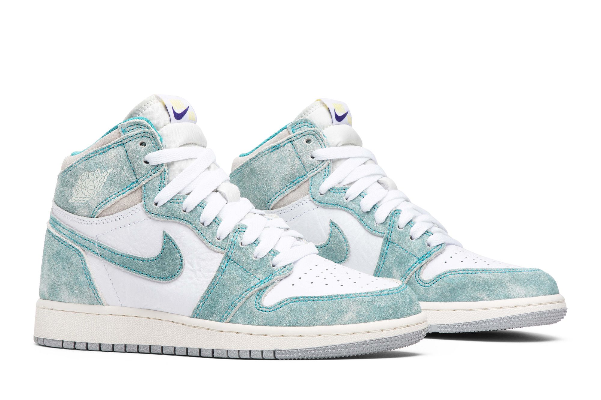 Size 3.5 Air Jordan 1 Retro High OG GS 'Turbo Green'