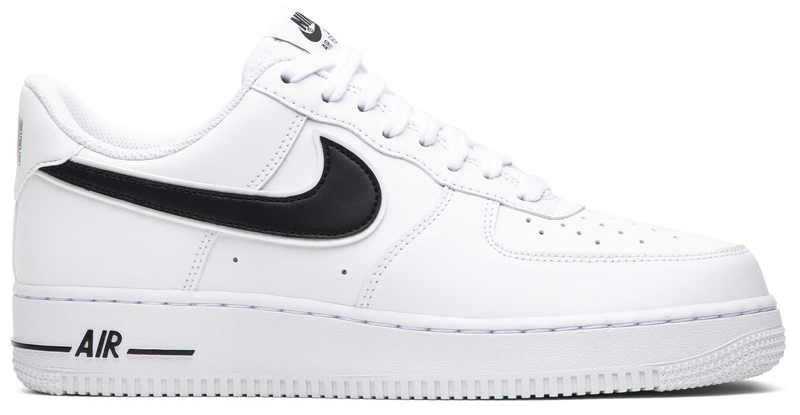 airforce1 white with black check