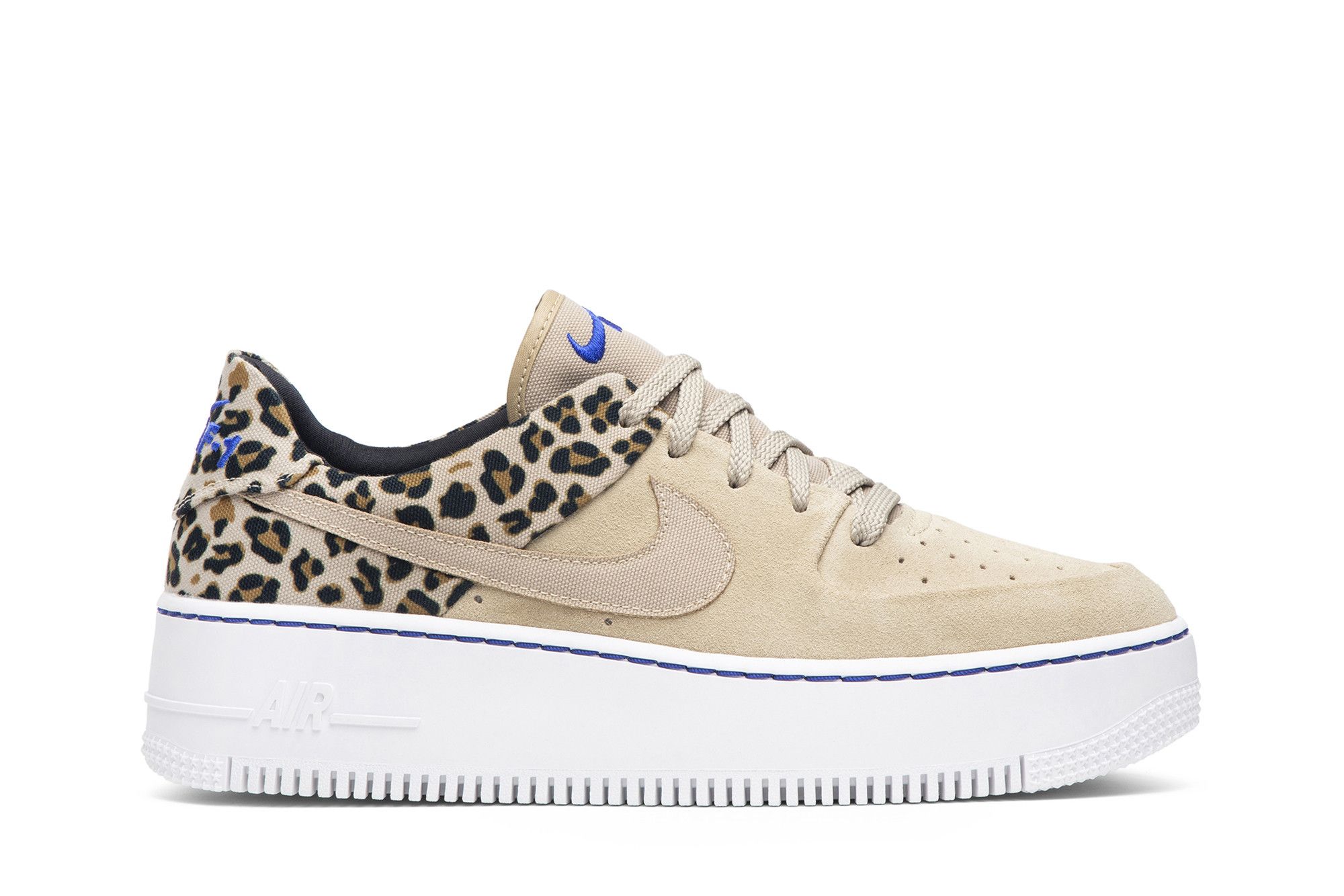 Size 10.0 Wmns Air Force 1 Sage Low Premium Leopard