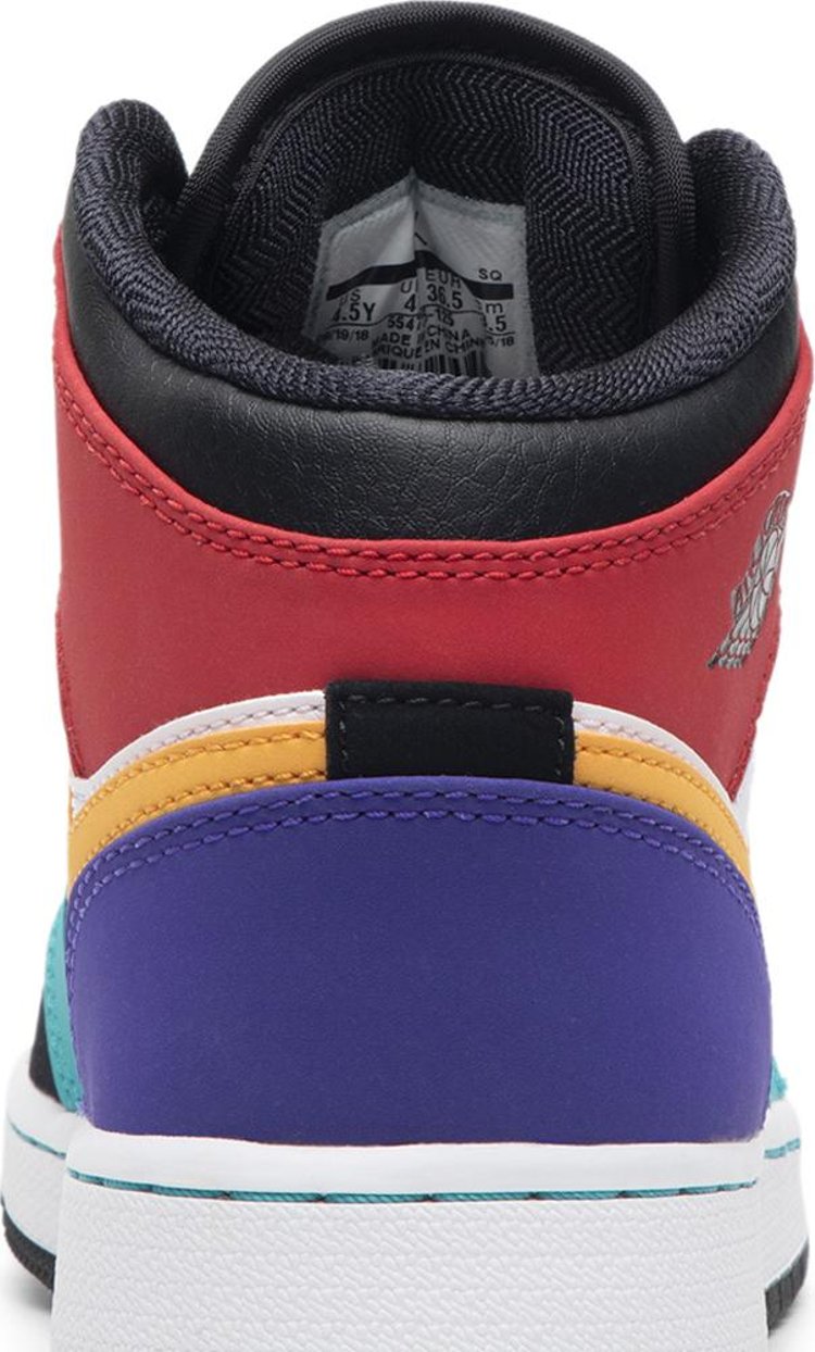 Air Jordan 1 Mid GS Multi Color