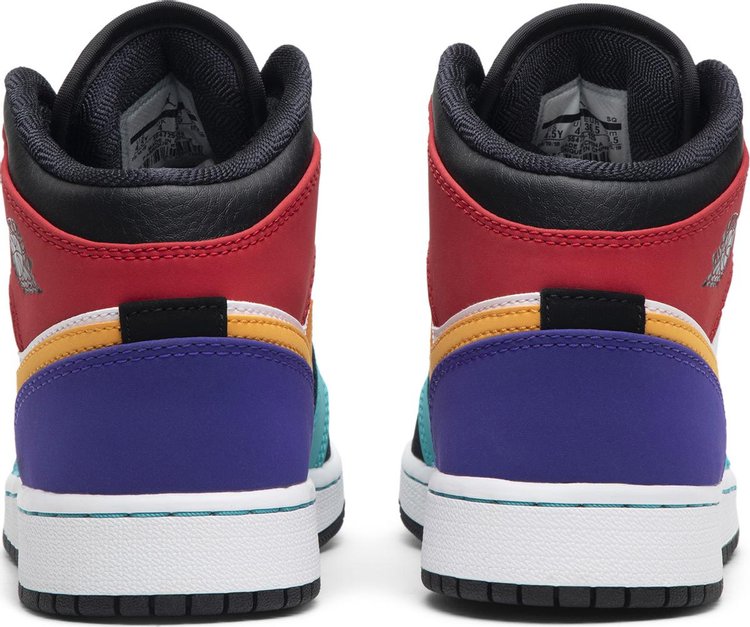 Air Jordan 1 Mid GS Multi Color