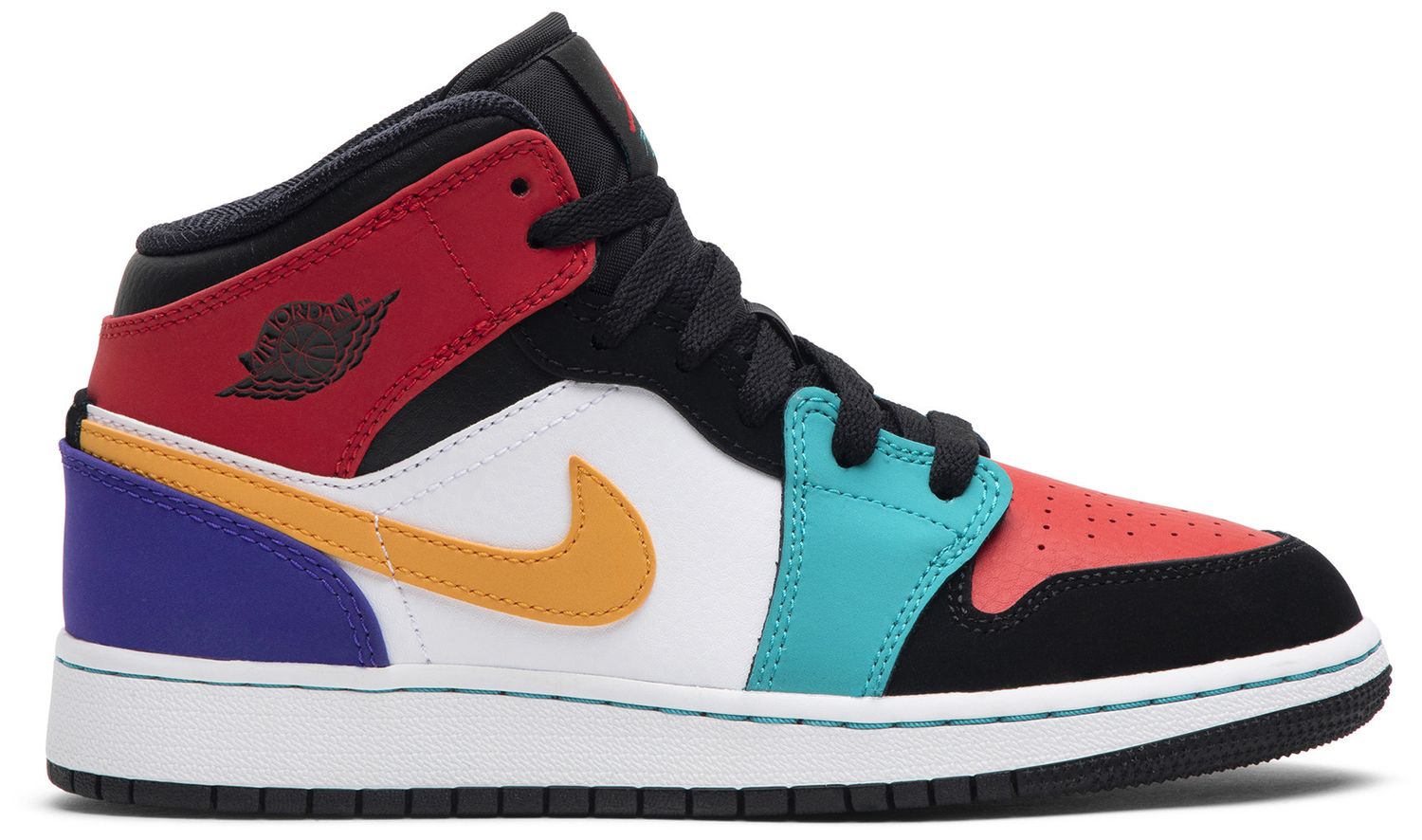 multicolor air jordans 1