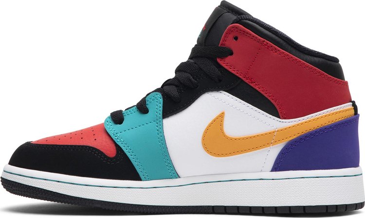 Air Jordan 1 Mid GS Multi Color