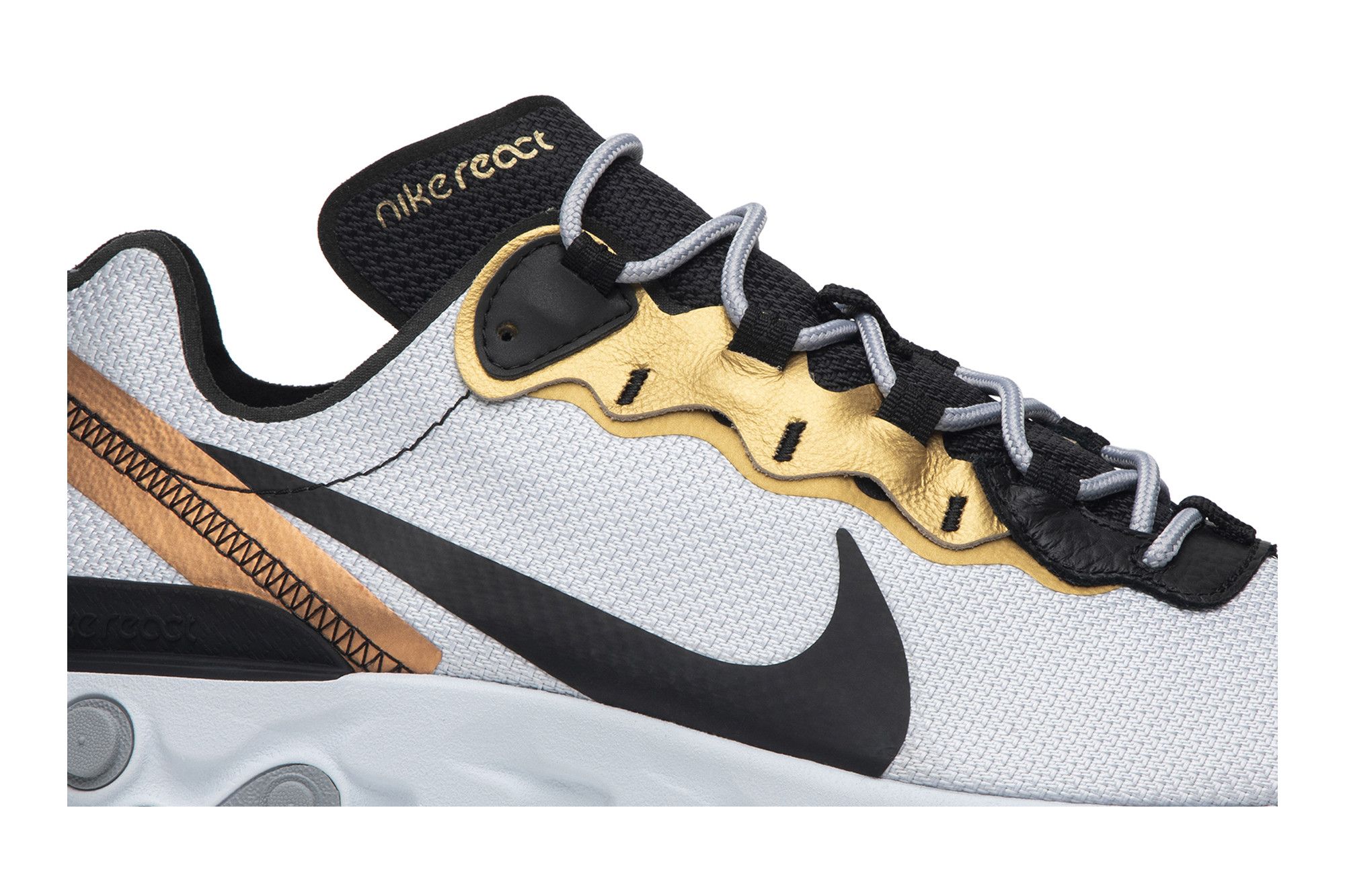React 55 gold ranger top