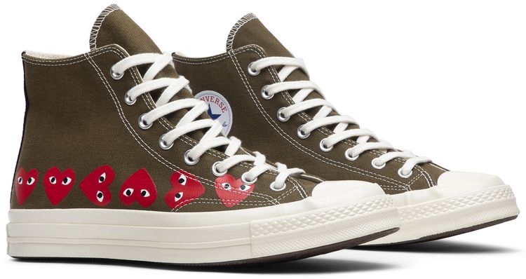 Comme des Garcons Play x Converse Chuck 70 Hi Top Multi Heart