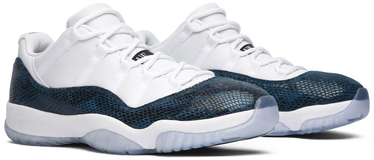 Air Jordan 11 Retro Low Navy Snakeskin 2019