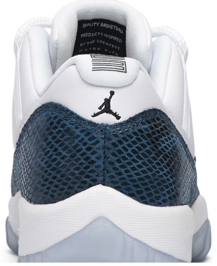 Air Jordan 11 Retro Low Navy Snakeskin 2019