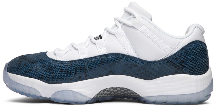 Air Jordan 11 Retro Low Navy Snakeskin 2019