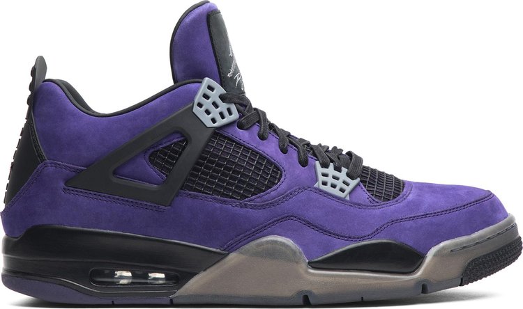Buy Travis Scott X Air Jordan 4 Retro 'Purple Suede - Black Midsole' - Sp17  Mnjdls 811 Aj4 766296 - Purple | Goat