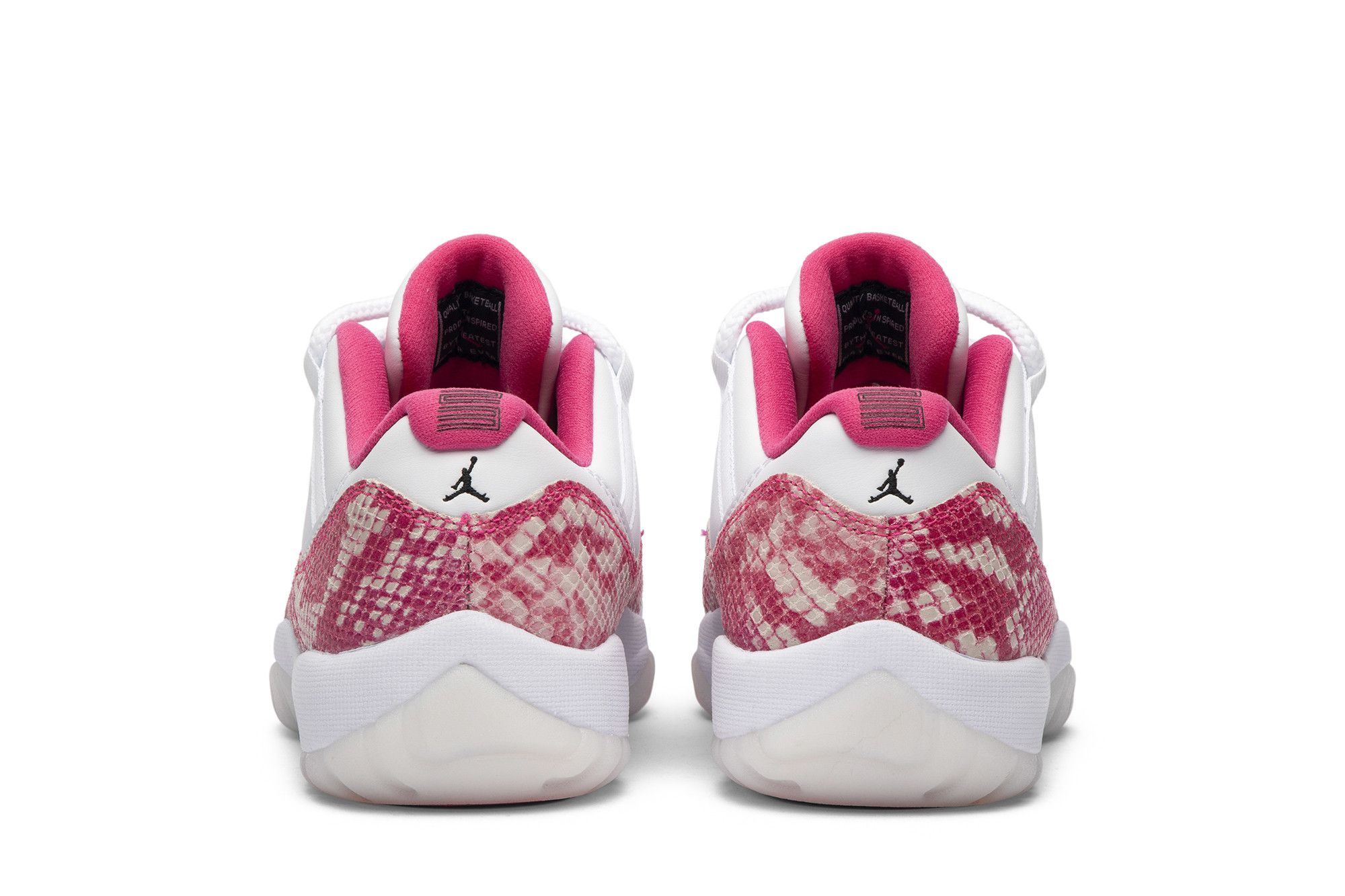 Pink snakeskin 11s grade school on sale