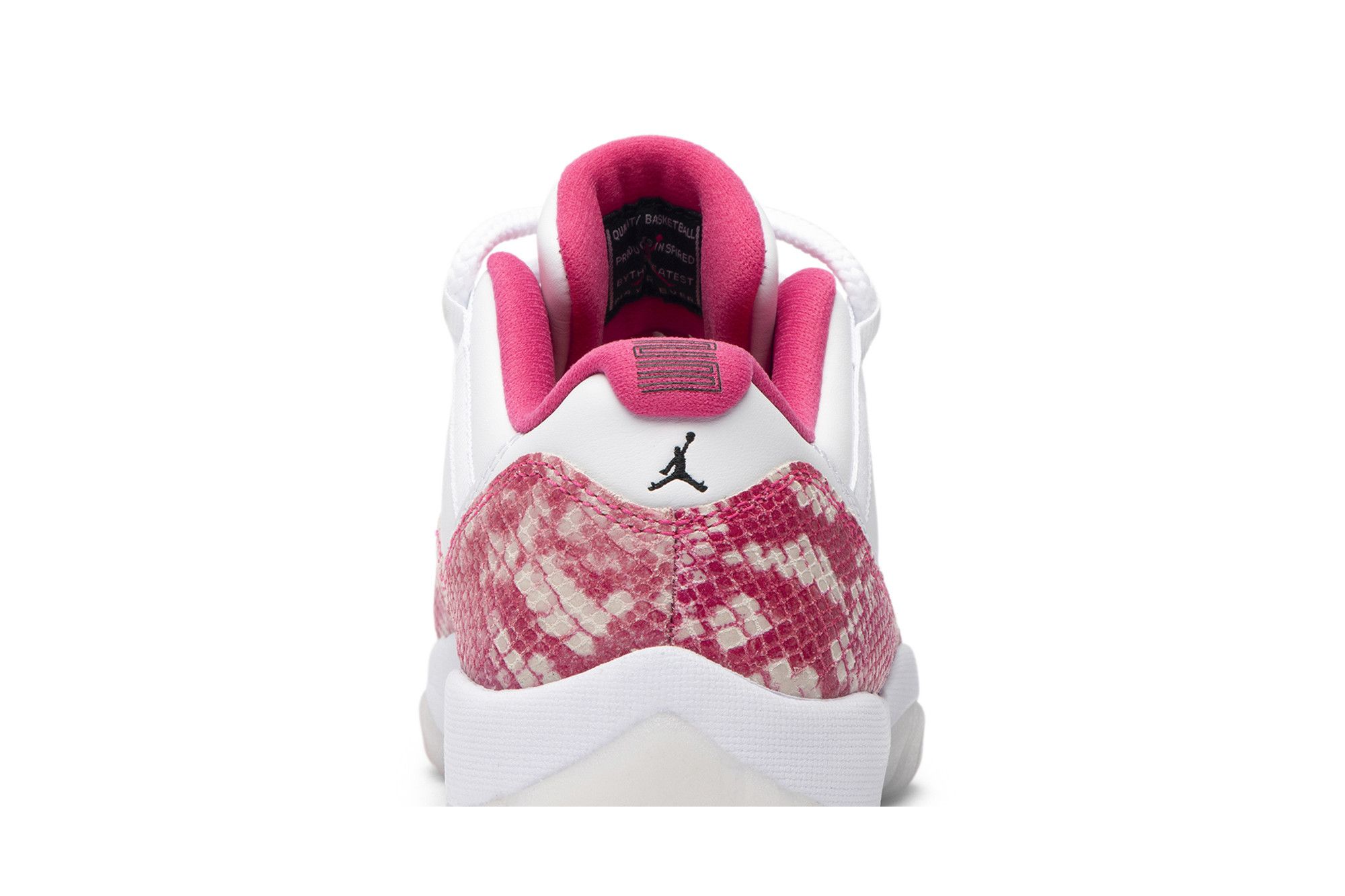 Jordan 11 snakeskin pink grade school clearance