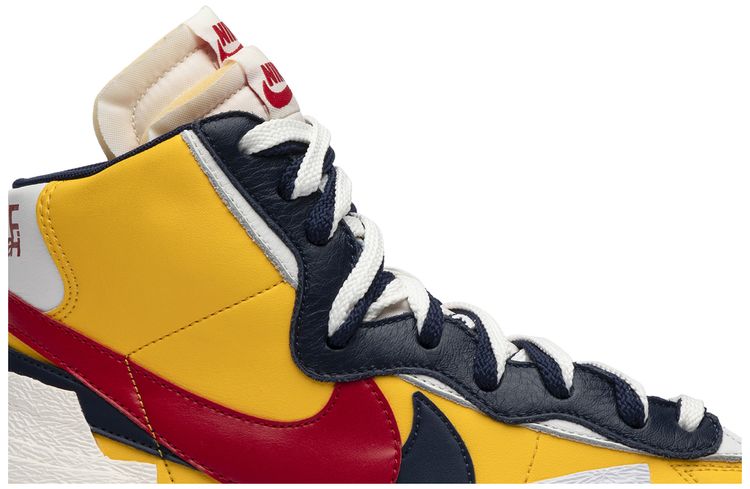 sacai x Nike Blazer Mid Maize Navy