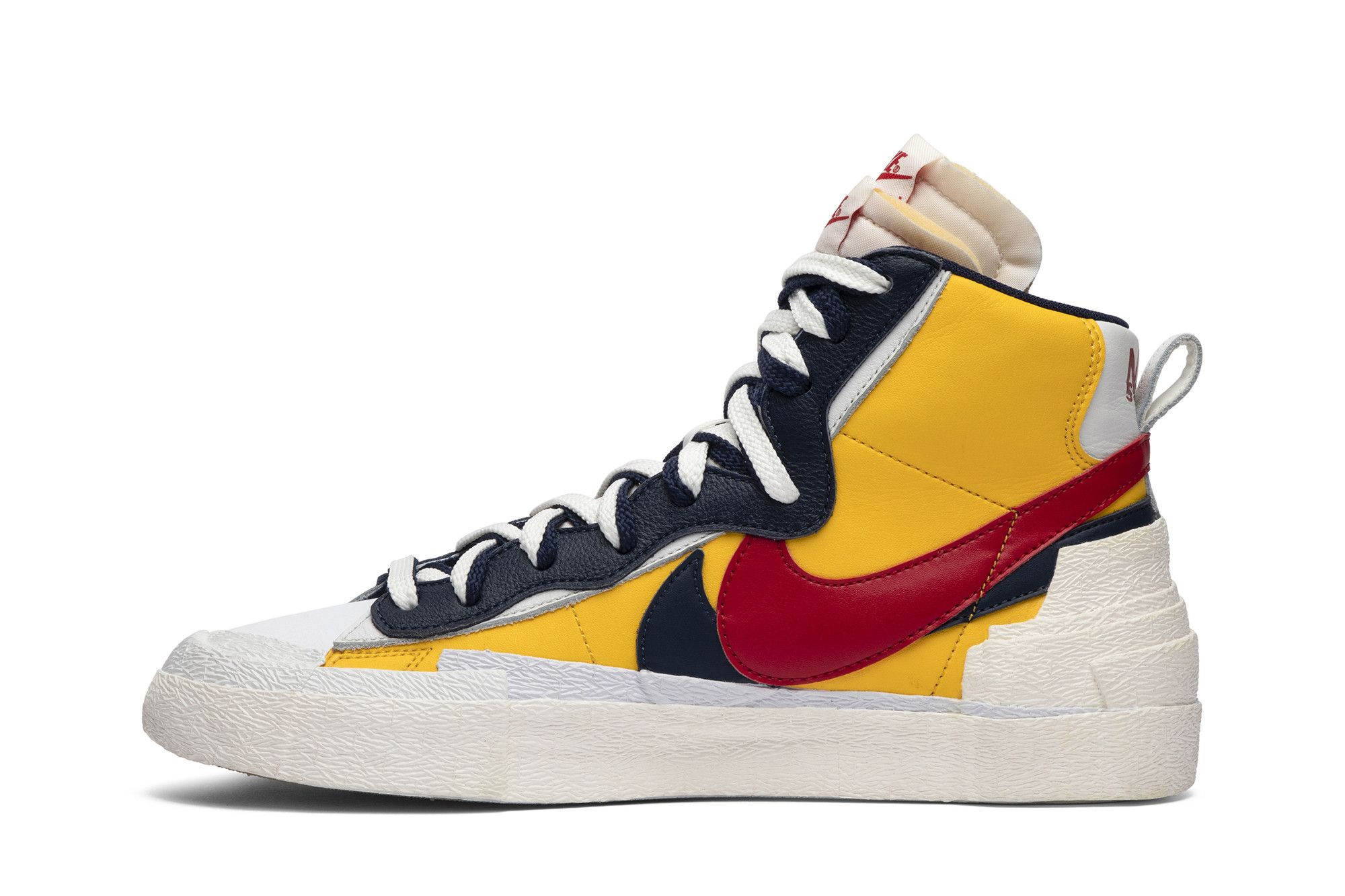 Buy sacai x Nike Blazer Mid 'Maize Navy' - BV0072 700 | GOAT