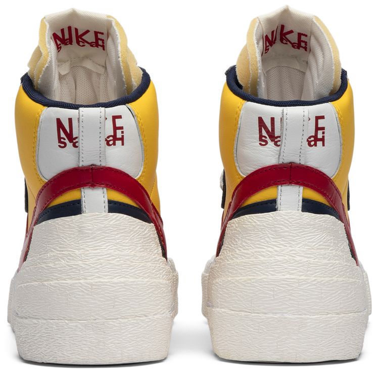 sacai x Nike Blazer Mid Maize Navy