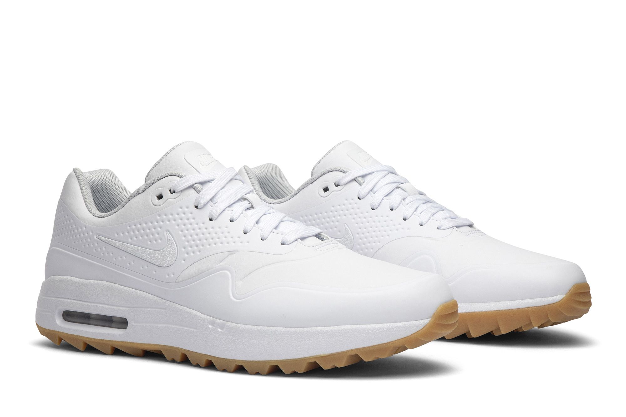 Nike air max 1g golf shoes white gum deals