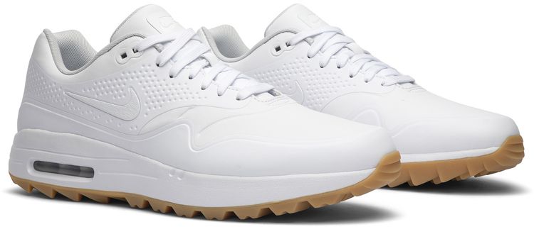 Nike Air Max 1 Golf White Gum   White Swoosh