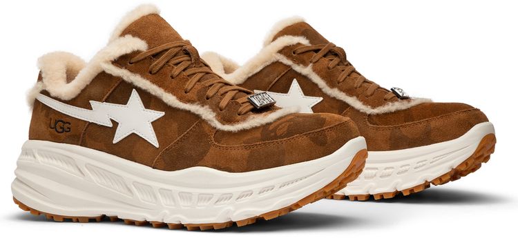 A Bathing Ape x UGG Sneaker Boot Chestnut
