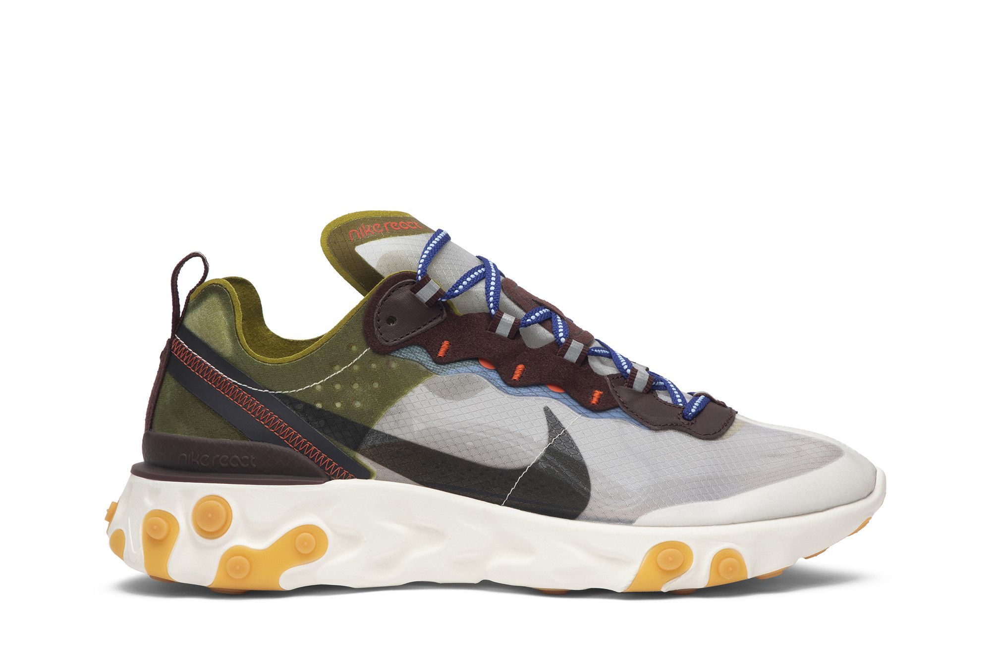 Blue nike react element 87 top