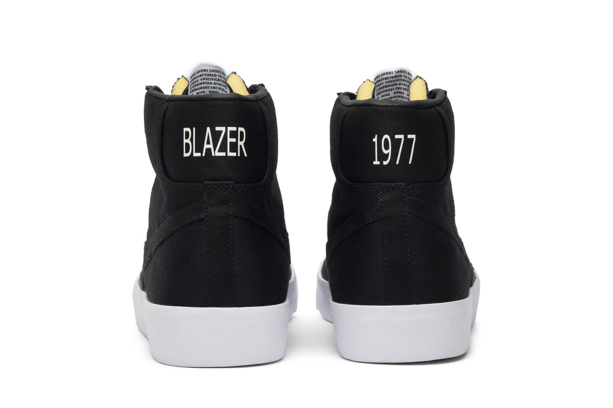 Blazer mid '77 suede-trimmed canvas high-top sneakers store