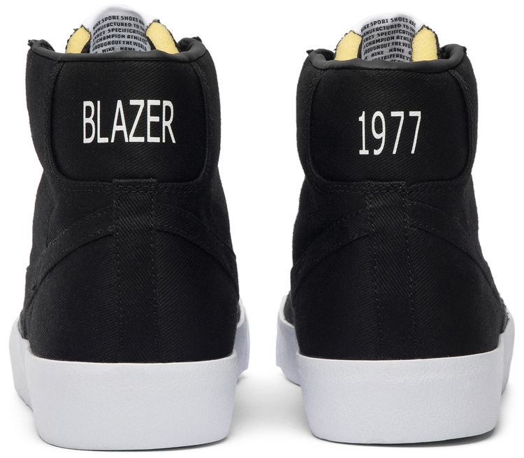 Nike Blazer Mid 77 Canvas Black