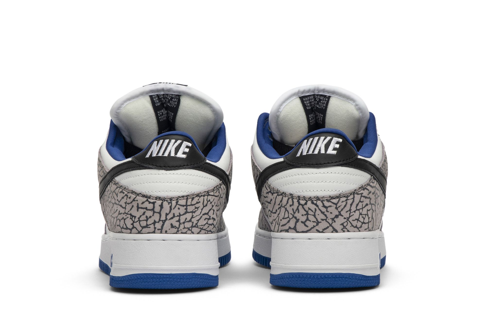 Buy Supreme x Dunk Low Pro SB x Air Force 1 'White Cement' - 304292 001 AF1  | GOAT