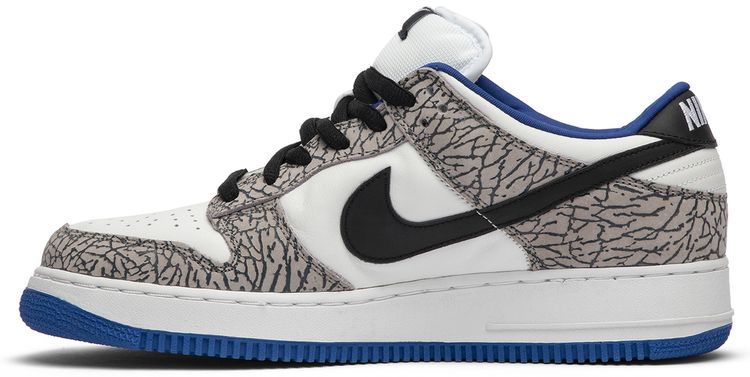 Nike Supreme x Dunk Low Pro SB x Air Force 1 White Cement