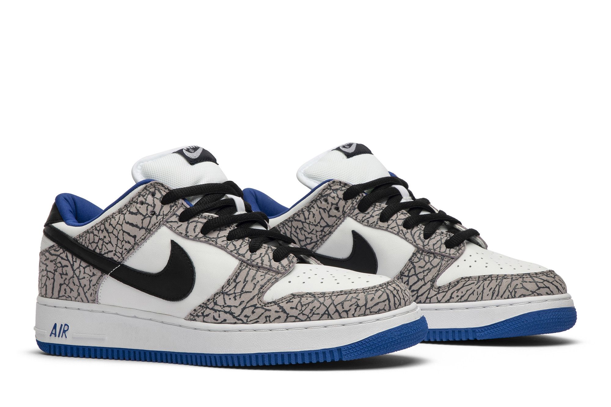 Buy Supreme x Dunk Low Pro SB x Air Force 1 White Cement 304292 001 AF1 GOAT
