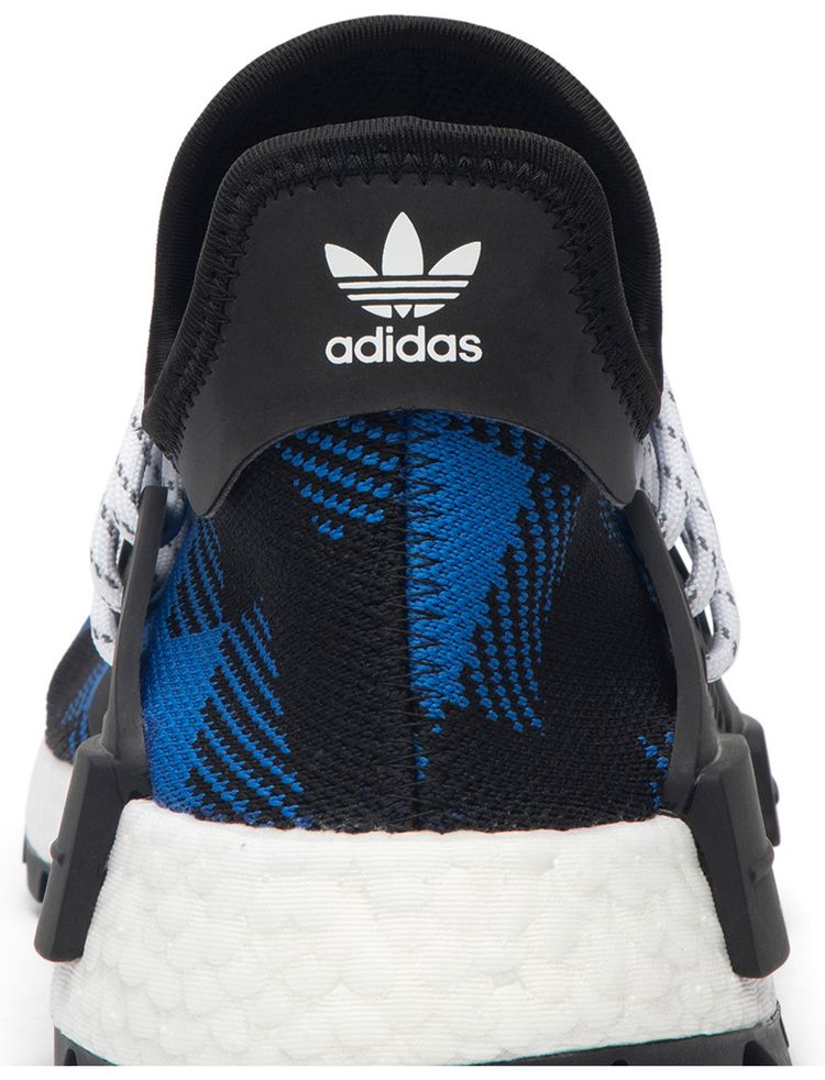 Pharrell x Billionaire Boys Club x adidas NMD Human Race Trail Blue Plaid