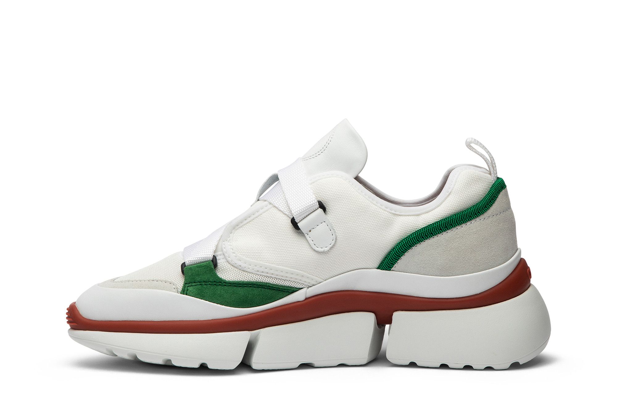 Buy Chloé Sonnie Low Top 'Jungle Green' - CHC18A05118 39V | GOAT