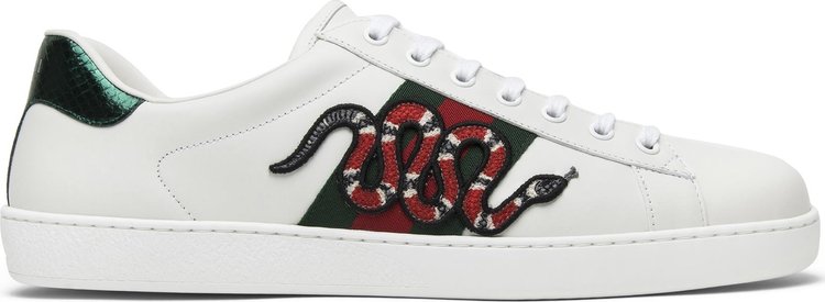 Maryanne Jones Detailed Ambient Gucci Ace Embroidered 'Snake' | GOAT