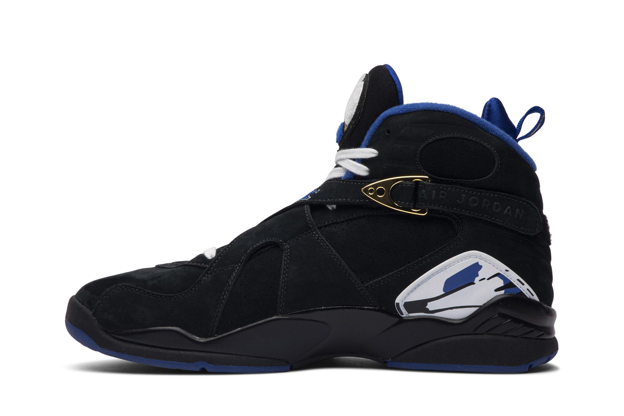 Jordan 8 black and blue new arrivals