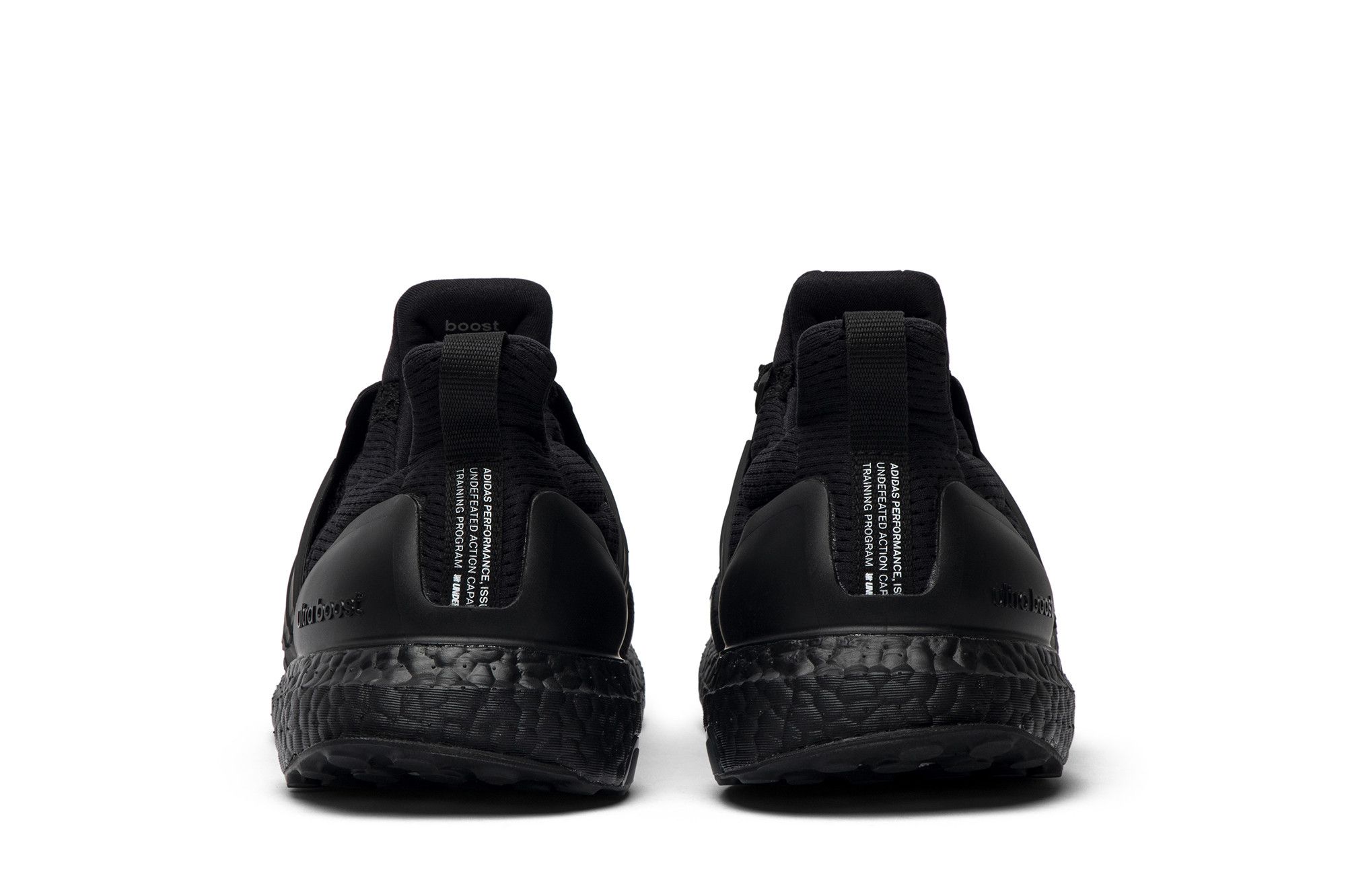 Undefeated x adidas ultra boost triple black release date on sale