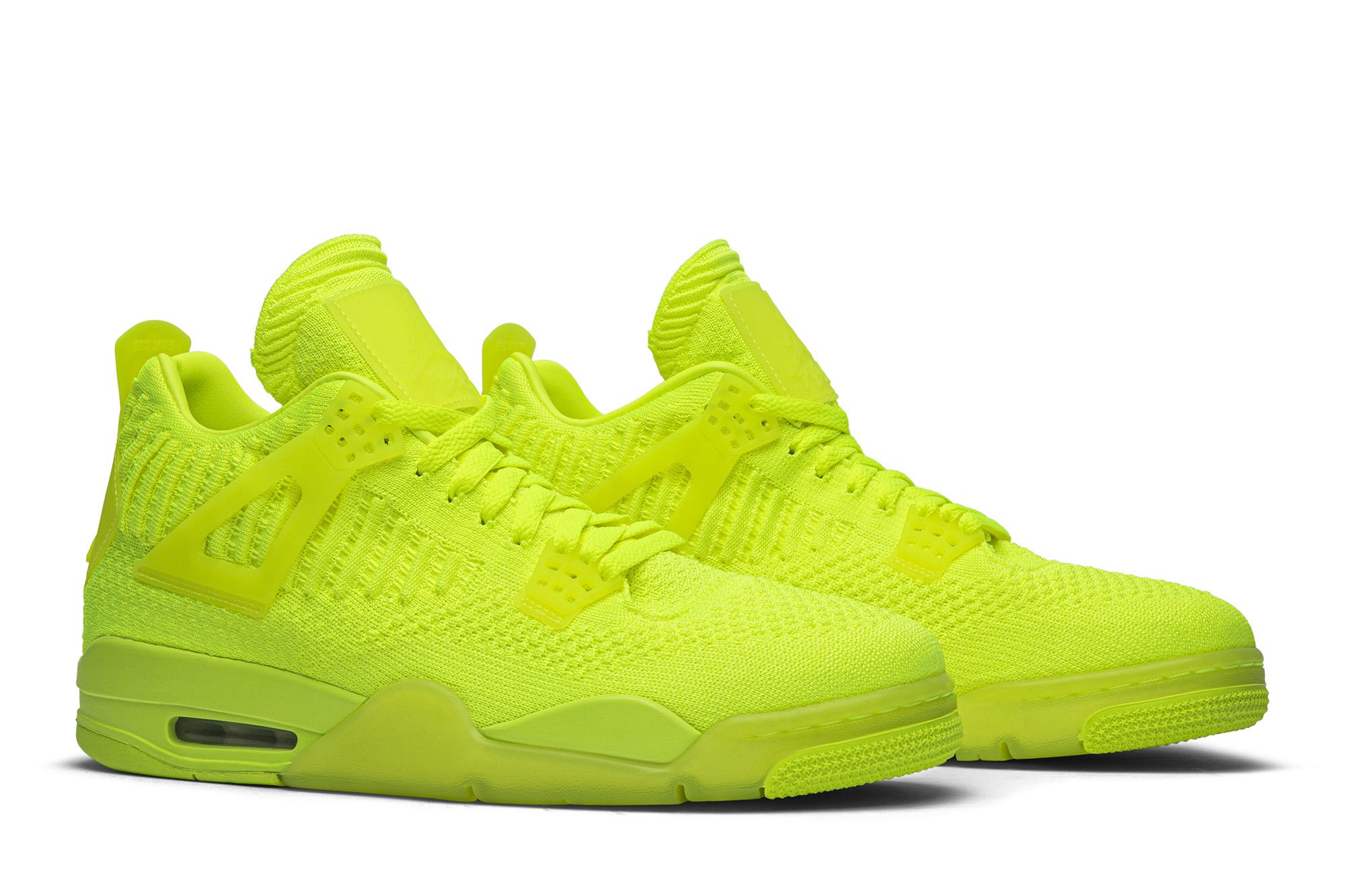 Size 10.5 Air Jordan 4 Retro Flyknit Volt