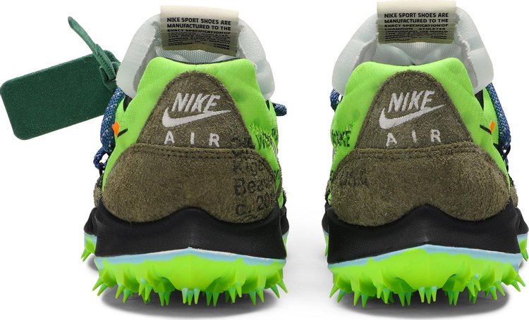 Off White x Wmns Air Zoom Terra Kiger 5 Athlete in Progress   Electric Green