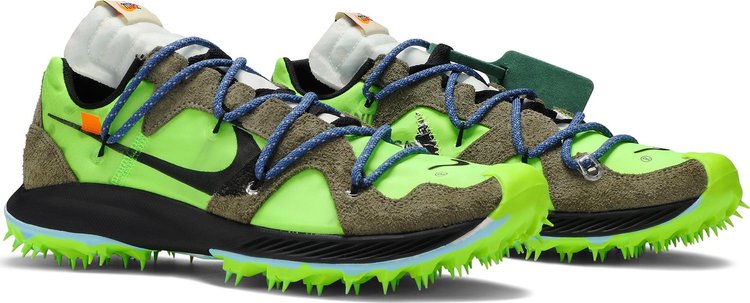 Off White x Wmns Air Zoom Terra Kiger 5 Athlete in Progress   Electric Green