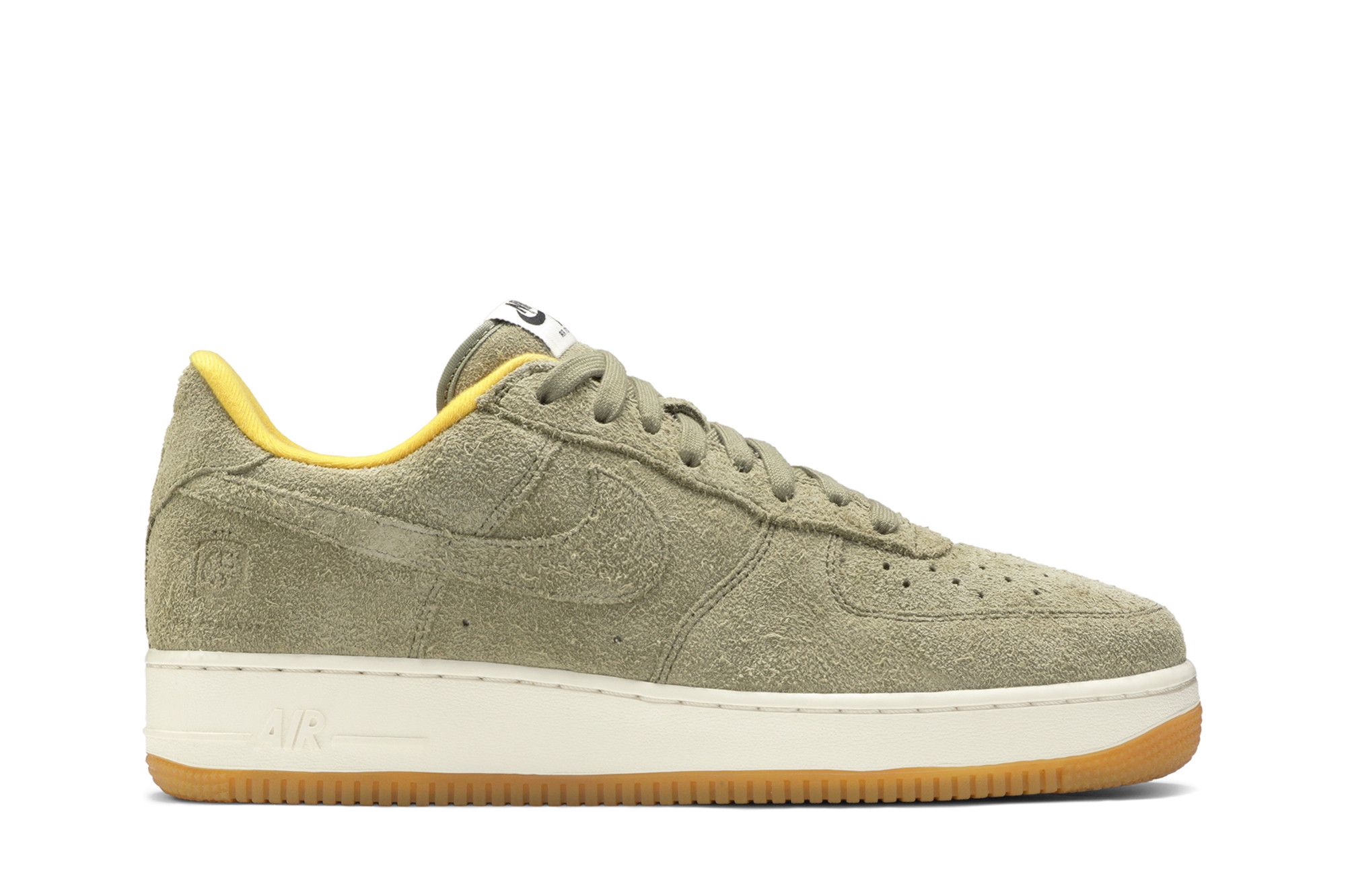 Nike Air Force 1 グレー/イエロー 2004 Nike Air Force 1 Mid Forest Zest Yellow White SC Size 8.5