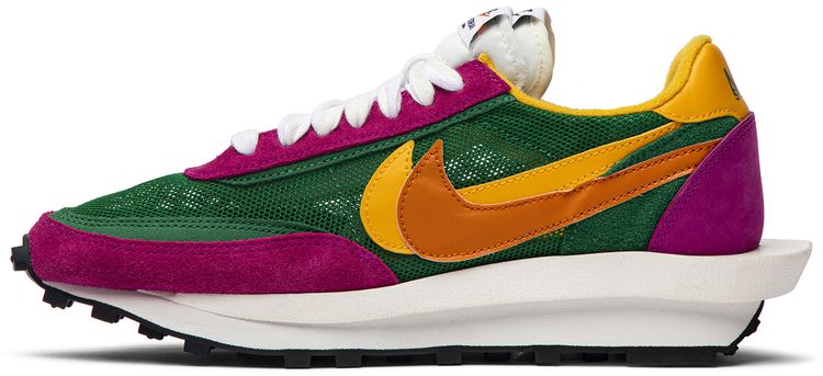 sacai x Nike LDWaffle Pine Green