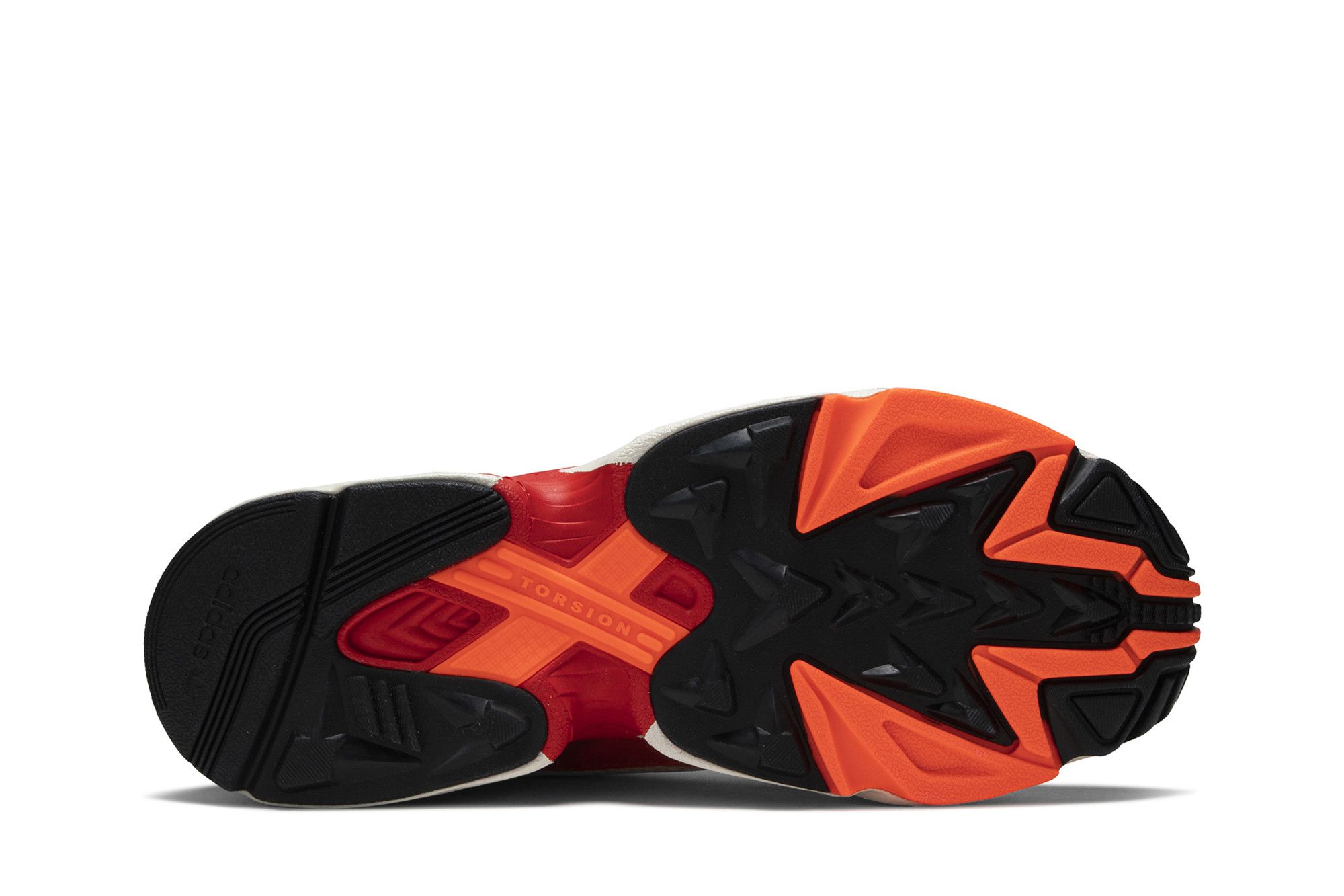 Orange adidas falcon clearance