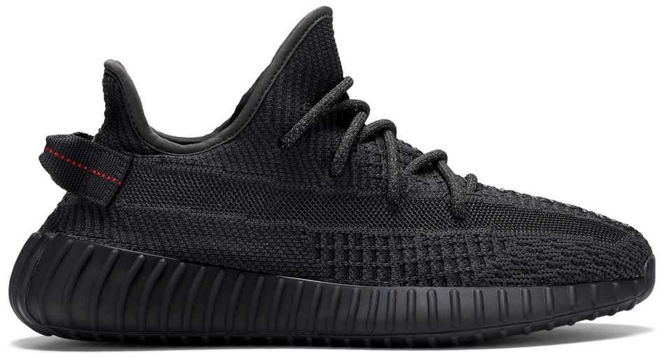 yeezy 350 black full reflective