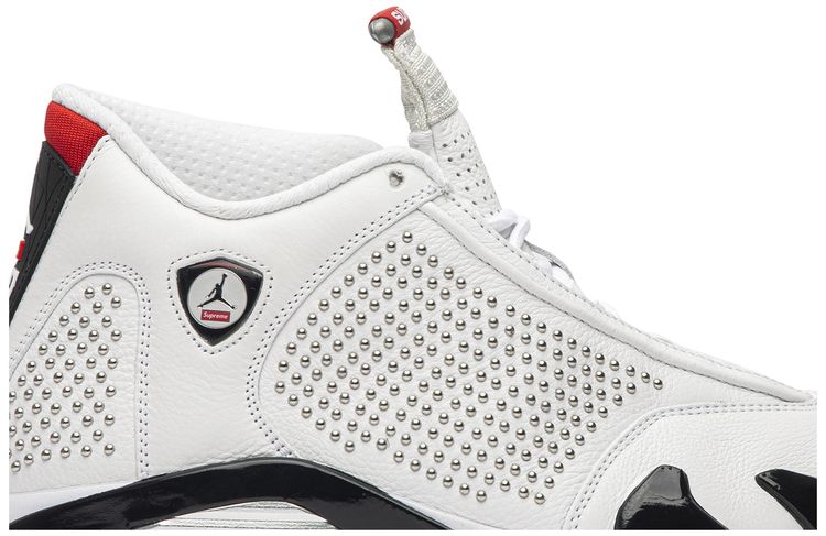 Supreme x Air Jordan 14 Retro White