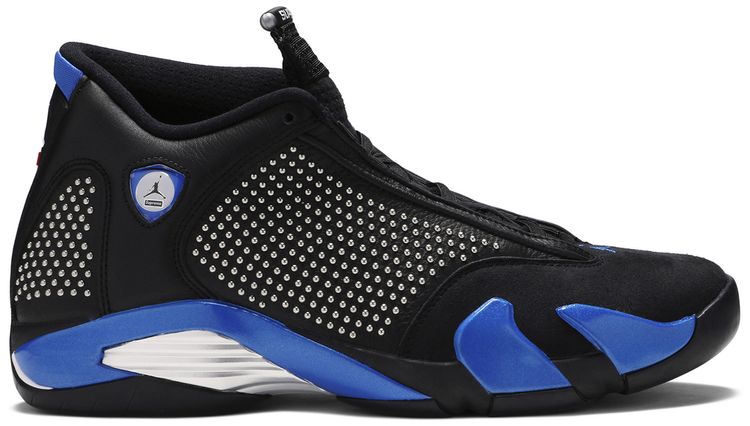 Supreme x Air Jordan 14 Retro Black Varsity Royal