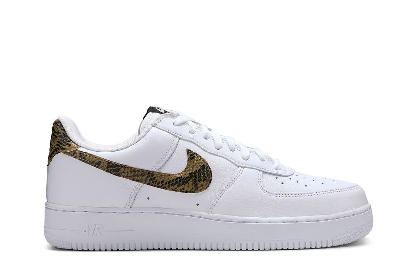 air force 1 low retro ivory snake