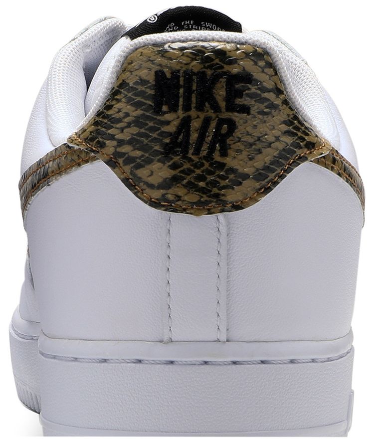 Nike Air Force 1 Low Retro Ivory Snake 2019