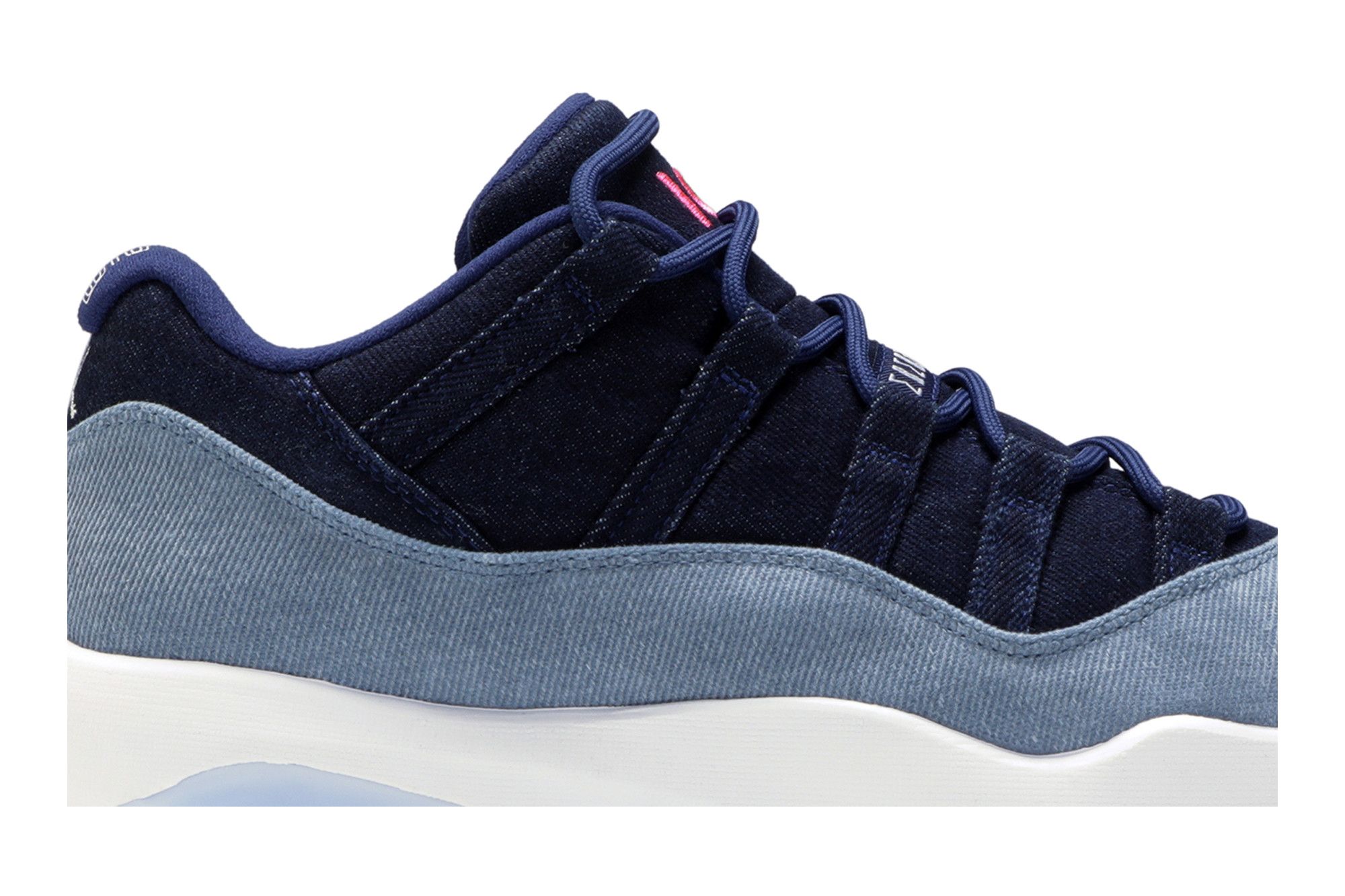Blue jordan 11 suede outlet