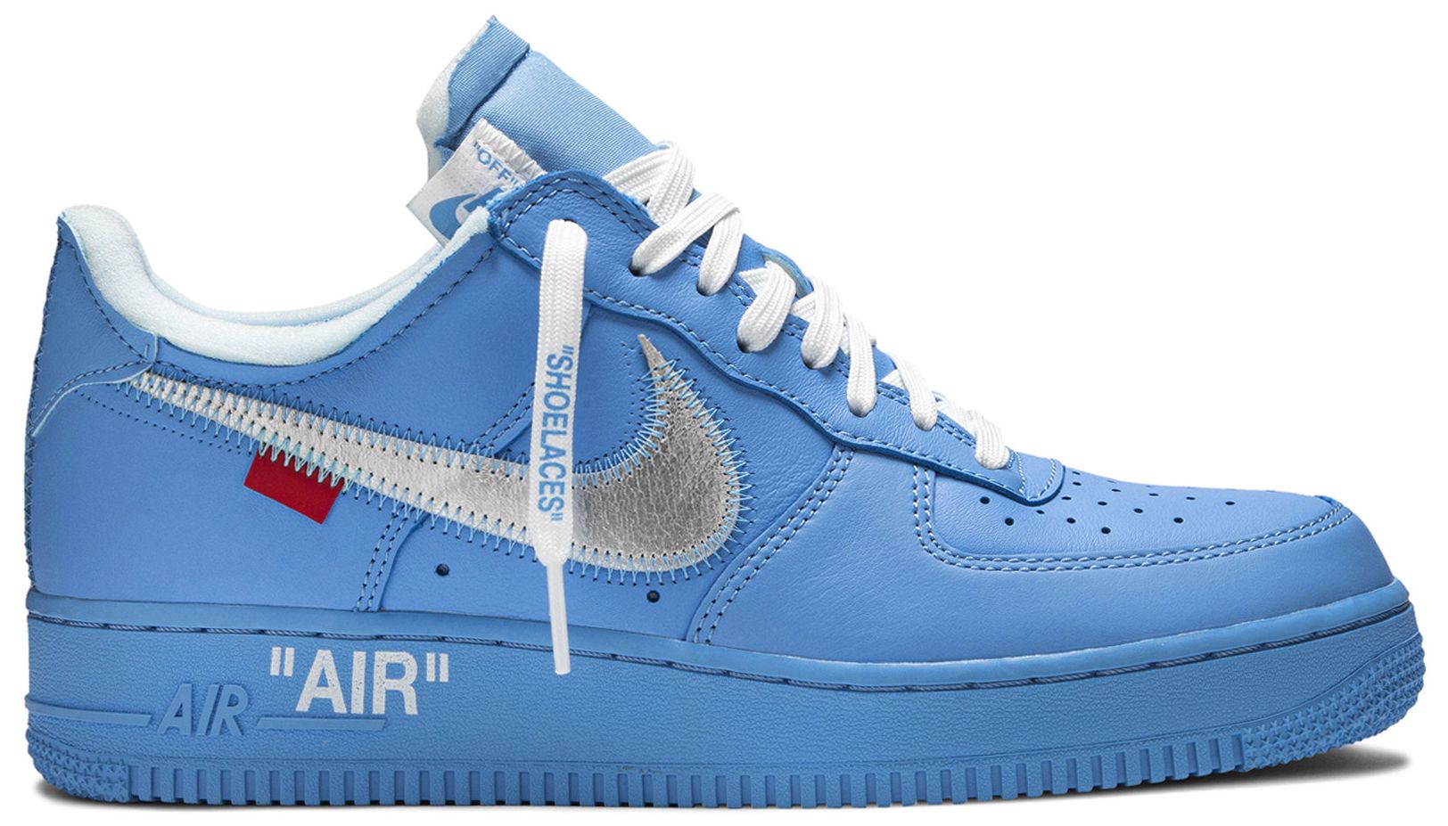 off white blue and white air force 1