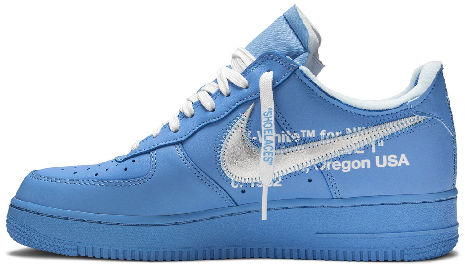 off white air force 1 blue for sale