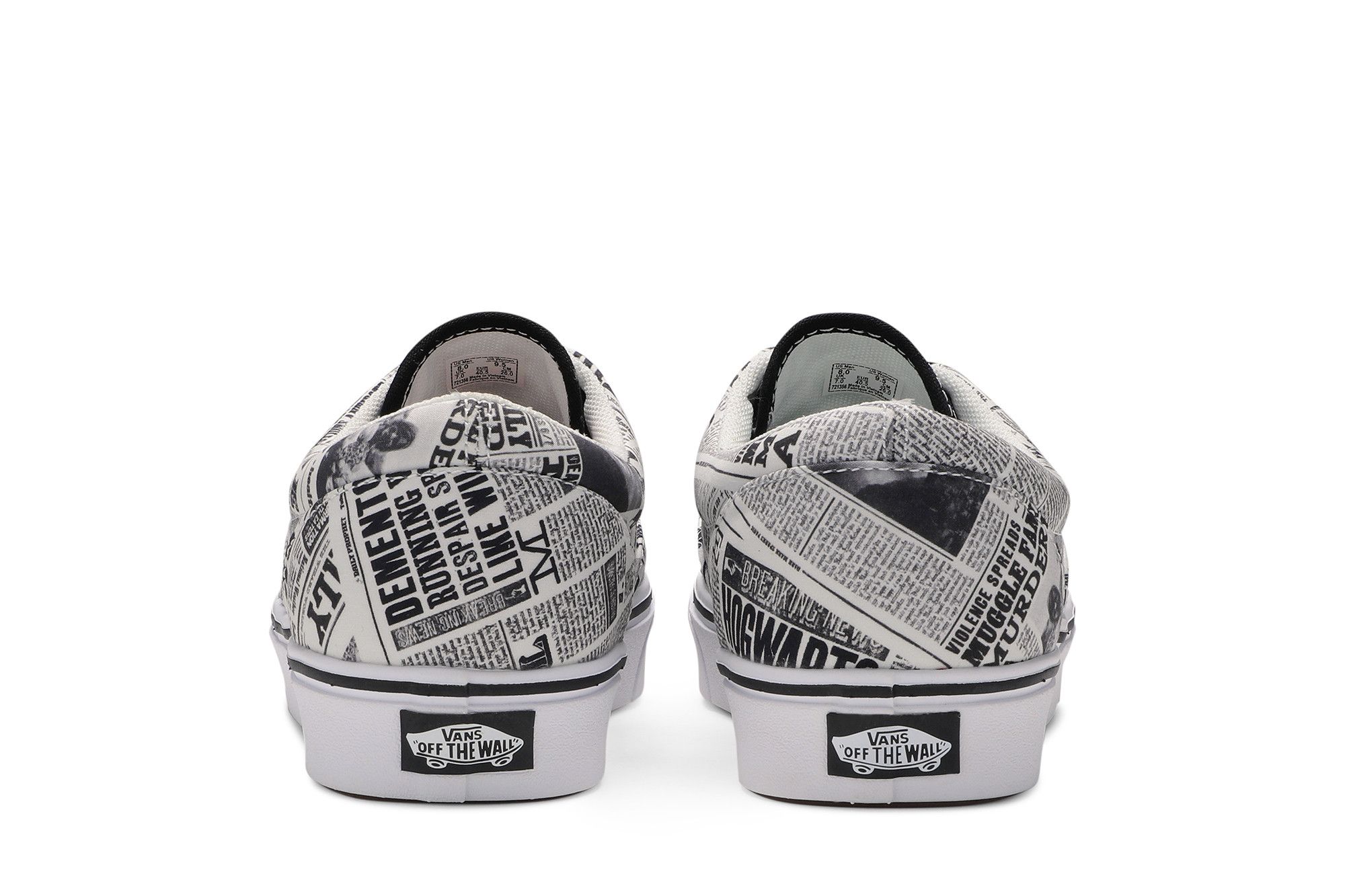 Harry potter vans daily prophet cheap