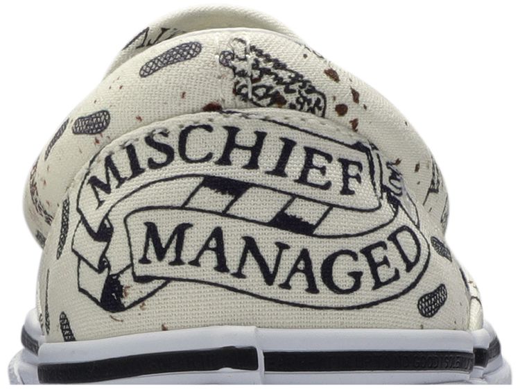 Harry Potter x Vans Classic Slip On Marauders Map