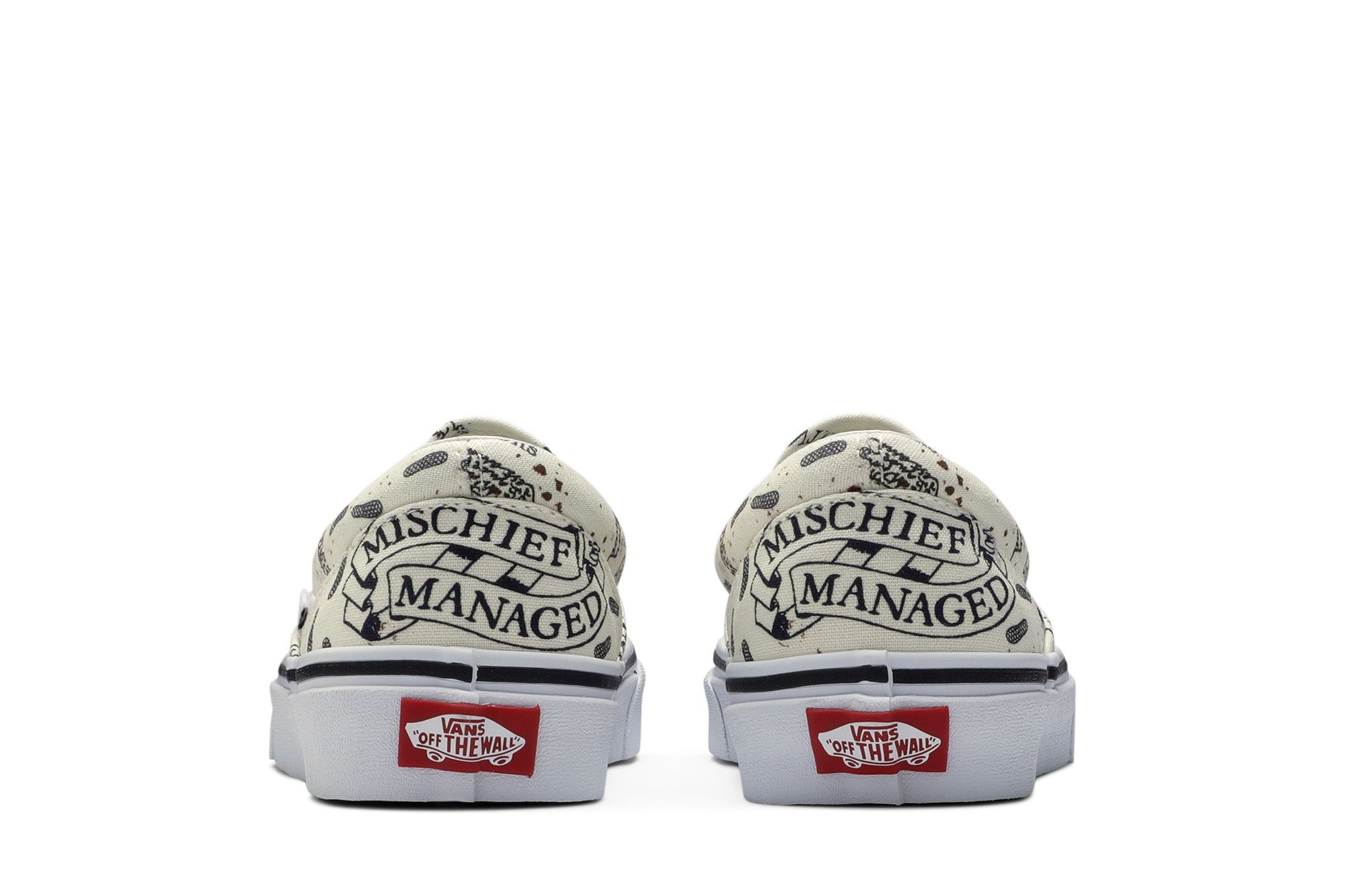 Marauders map slip on vans cheap
