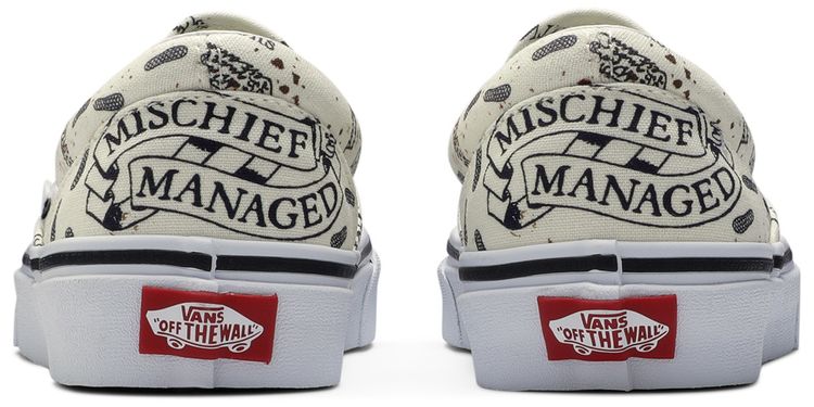 Harry Potter x Vans Classic Slip On Marauders Map